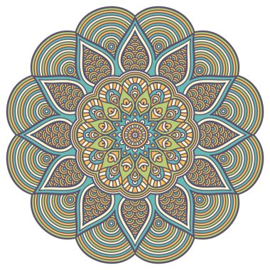 Mandala ile güzel kart