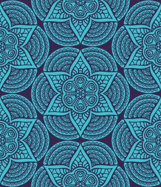 Kusursuz desen. Klasik dekoratif öğeler