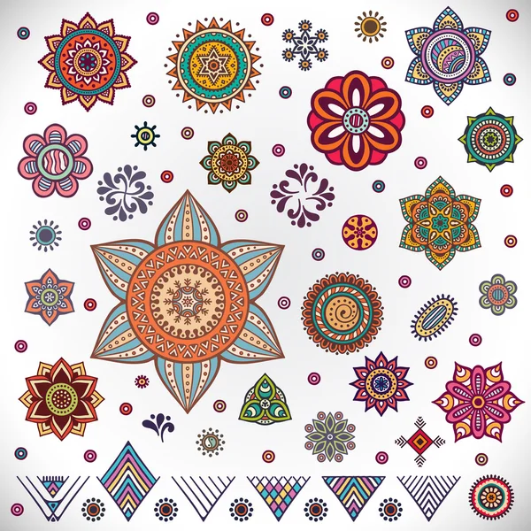 Download Seamless ceramic tile with colorful patchwork. Vintage ...
