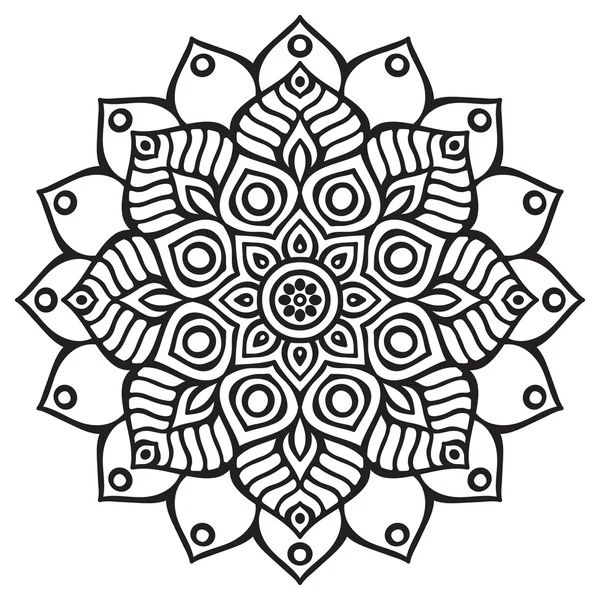 Mandala — Stok Vektör