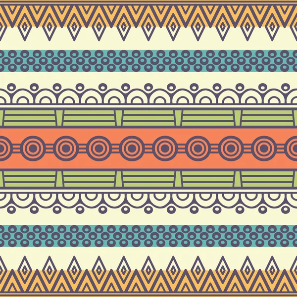 etnik çiçek seamless modeli