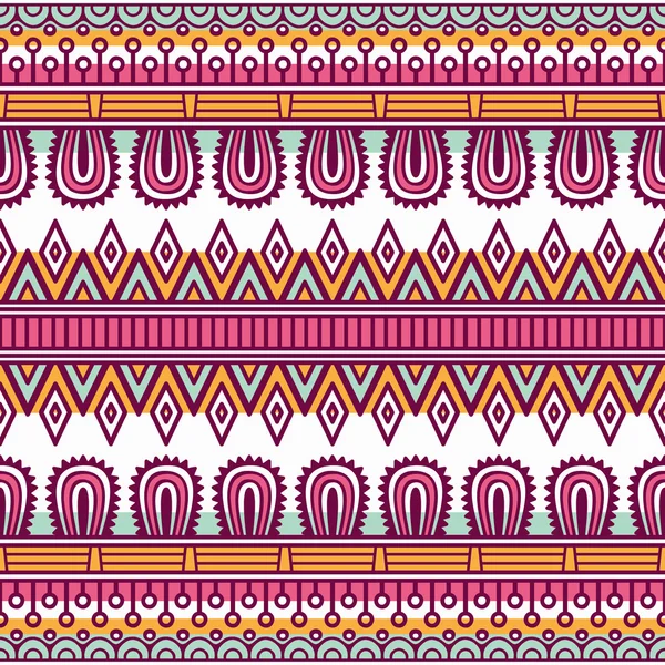 etnik çiçek seamless modeli