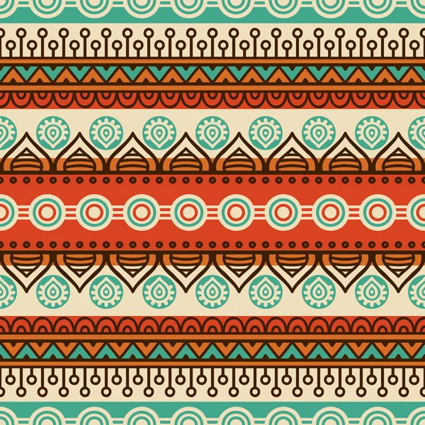 etnik çiçek seamless modeli