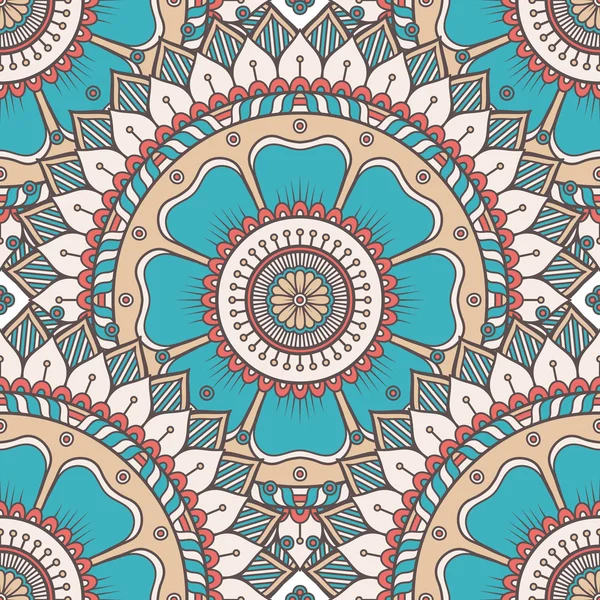 etnik çiçek seamless modeli