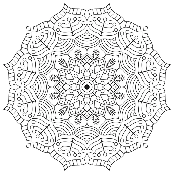 Mandala — Vettoriale Stock