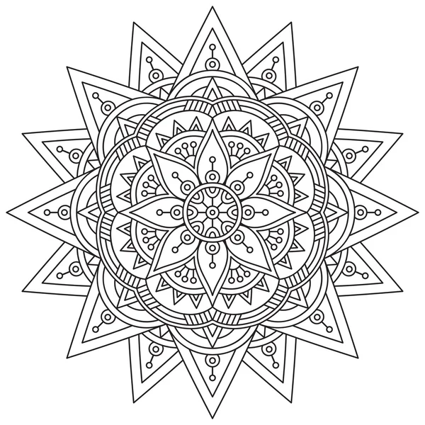 Mandala — Stockvektor