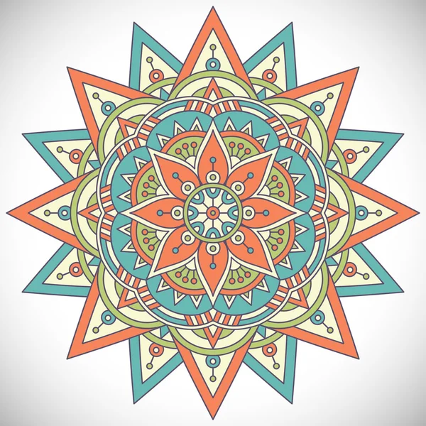 Mandala — Stockvektor