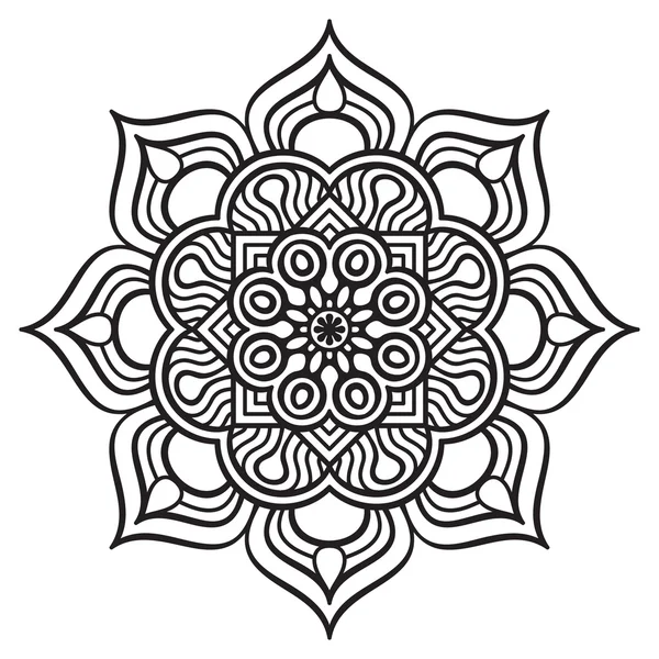 Mandala — Stock Vector