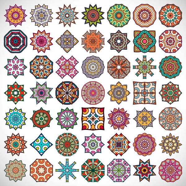 Mandalas. — Vetor de Stock