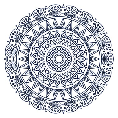 Vektör etnik mandala