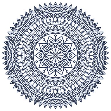 Vektör etnik mandala