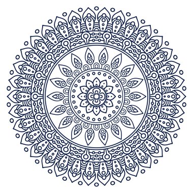 Vektör etnik mandala