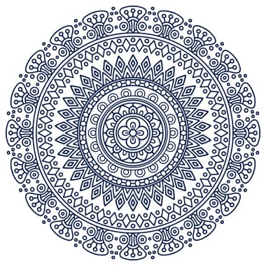 Vektör etnik mandala
