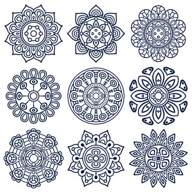 Vektör etnik mandala