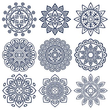 Vektör etnik mandala