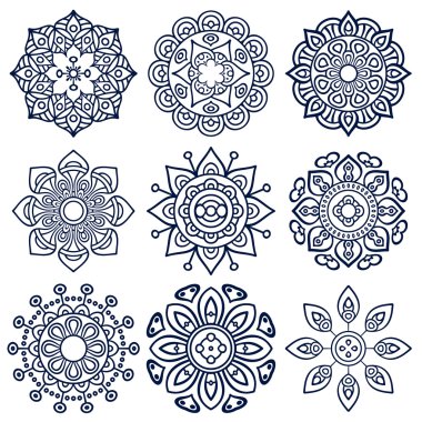 Vektör etnik mandala