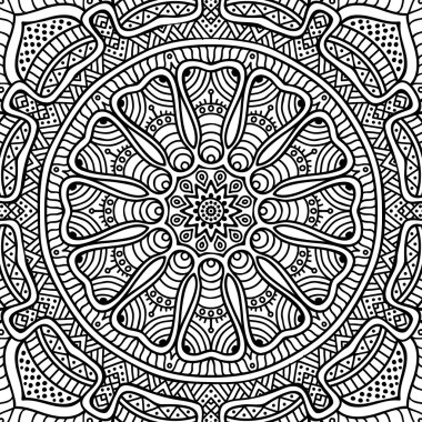 Mandala. Boyama sayfası