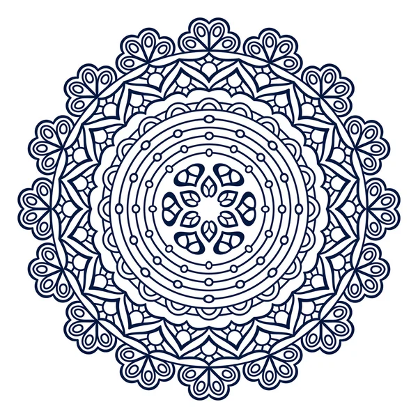 Vektor ethnisches Mandala — Stockvektor