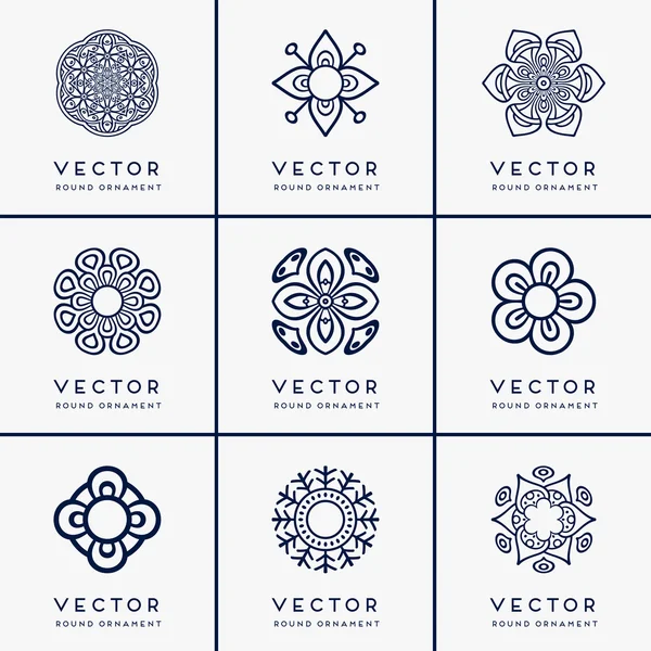 Vector ethnic mandala — Stock Vector