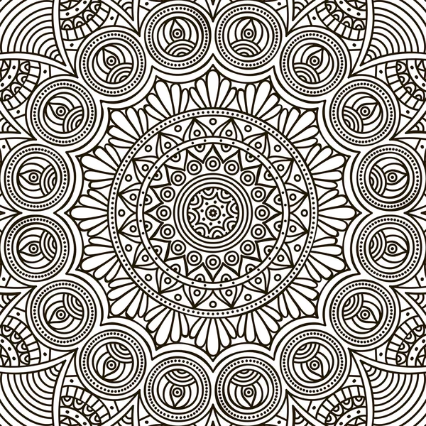 Mandala. Página para colorear — Archivo Imágenes Vectoriales