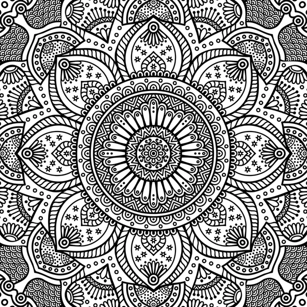 Mandala. Página para colorear — Archivo Imágenes Vectoriales