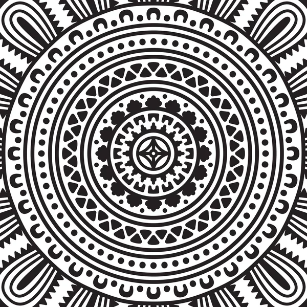 Mandala. Målarbok — Stock vektor