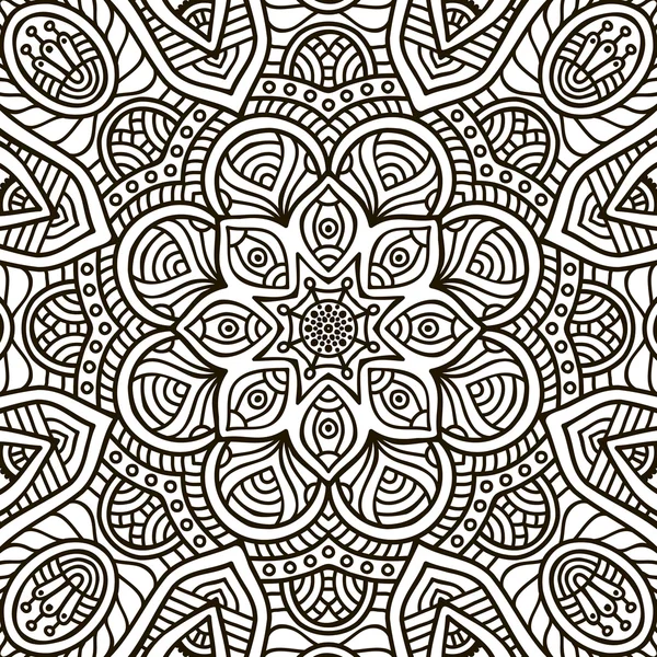 Mandala. Página para colorear — Vector de stock