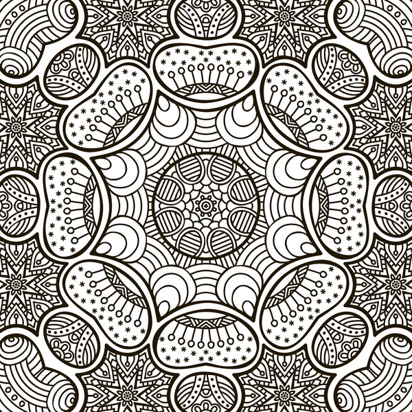 Mandala. Malvorlagen — Stockvektor