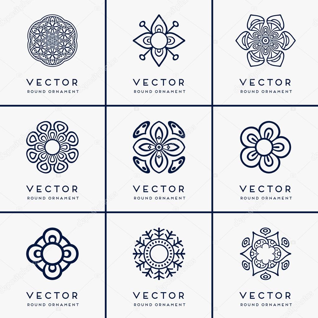 Vector ethnic mandala