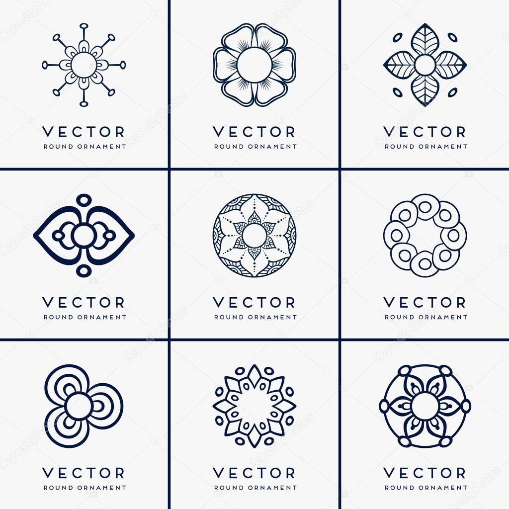 Vector ethnic mandala