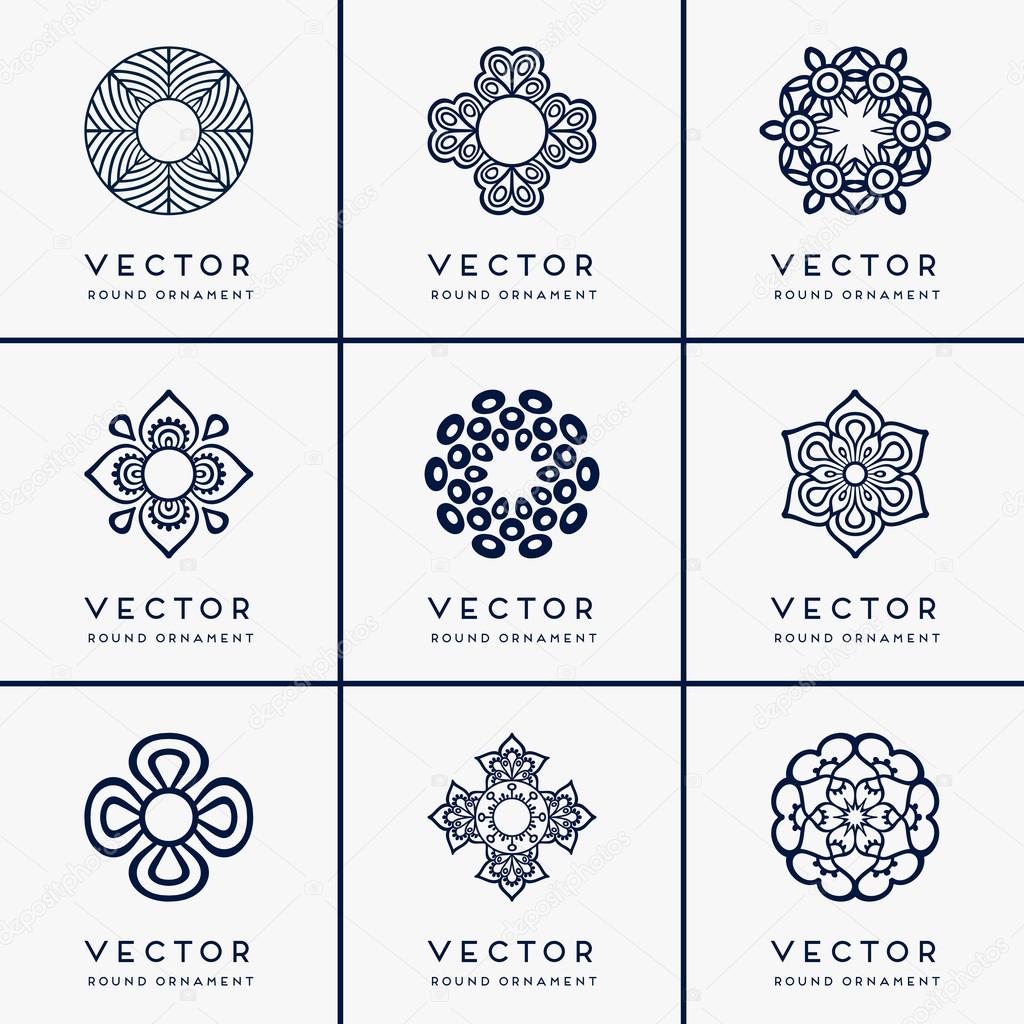 Vector ethnic mandala