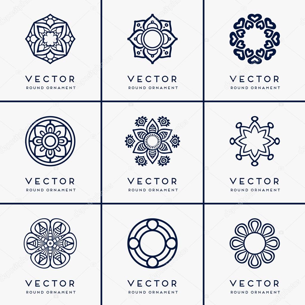 Vector ethnic mandala