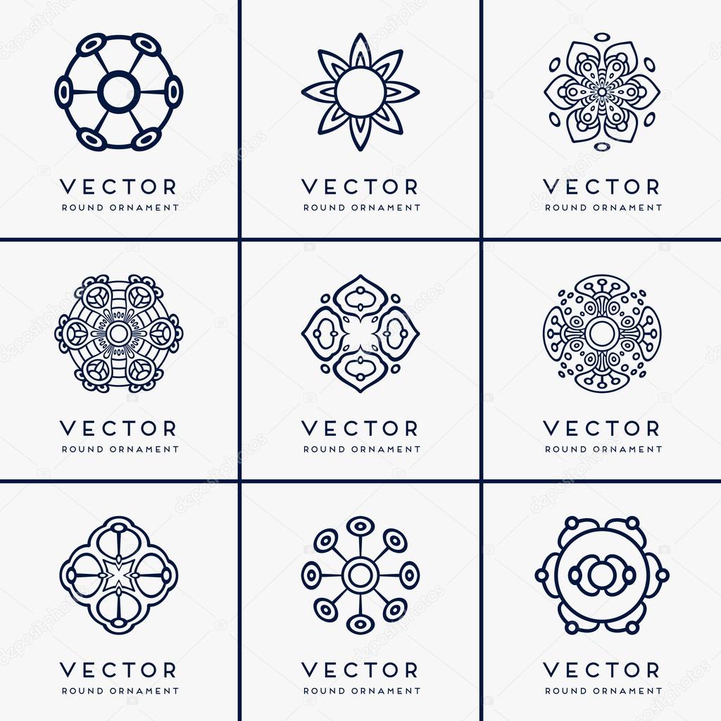 Vector ethnic mandala