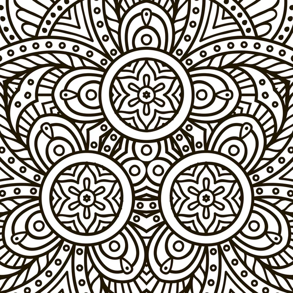 Mandala. Página para colorear — Archivo Imágenes Vectoriales