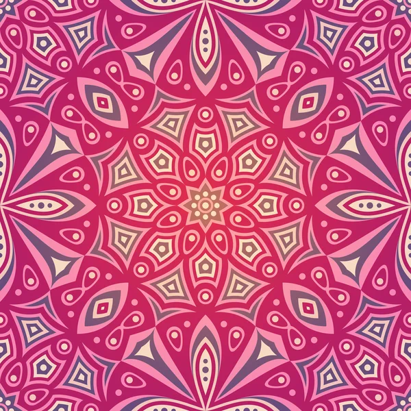 etnik çiçek seamless modeli