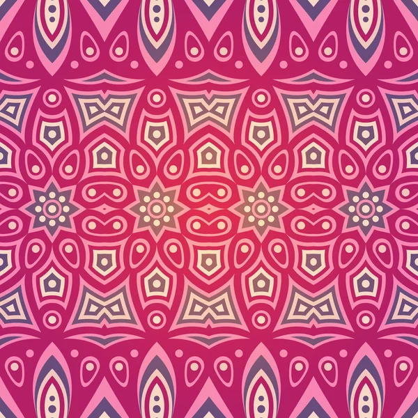 etnik çiçek seamless modeli