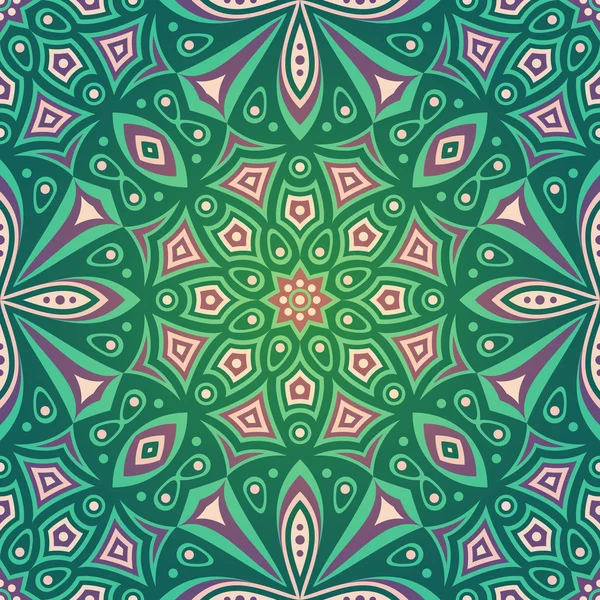 etnik çiçek seamless modeli