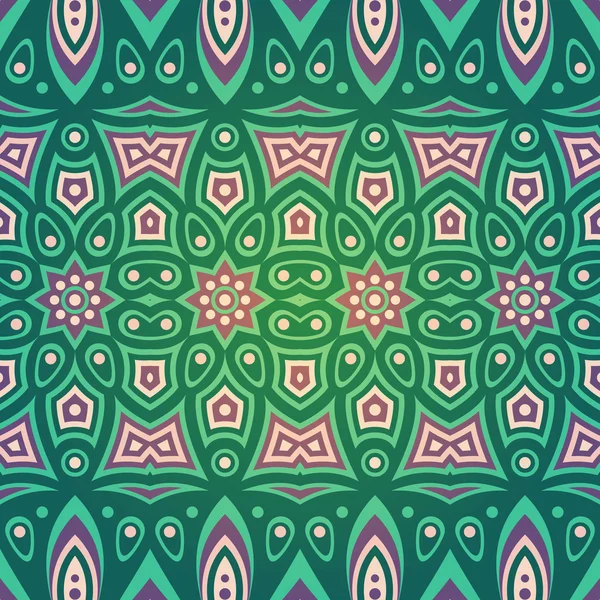 etnik çiçek seamless modeli