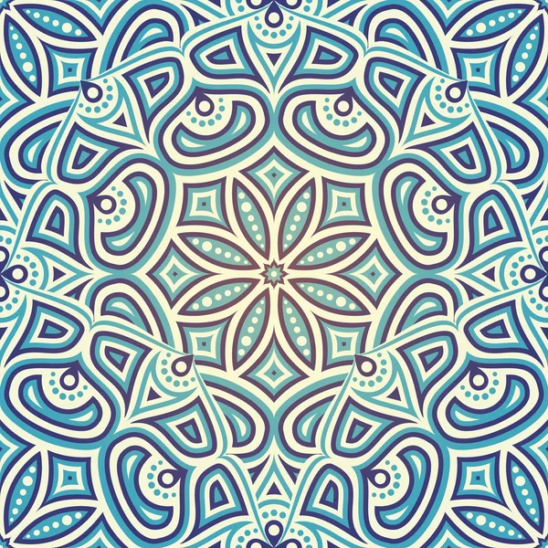 etnik çiçek seamless modeli