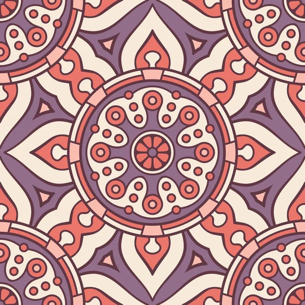 etnik çiçek seamless modeli