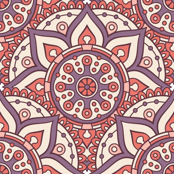 etnik çiçek seamless modeli