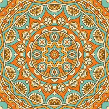 Mandala etnik tarzda