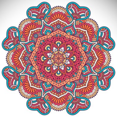 Mandala etnik tarzda