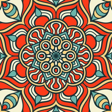 Mandala etnik tarzda