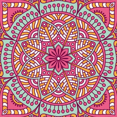 Mandala etnik tarzda