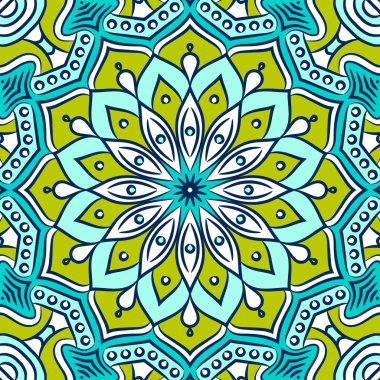 Mandala etnik tarzda