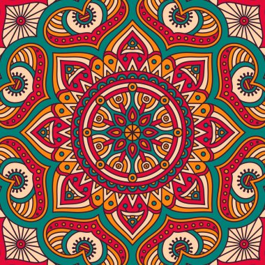 Mandala etnik tarzda