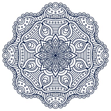 Mandala etnik tarzda