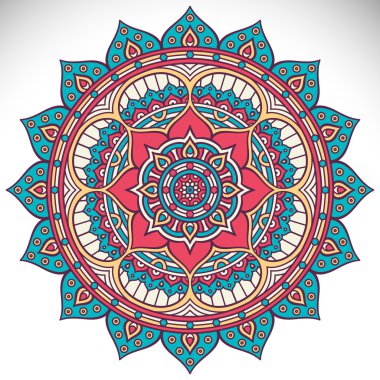 Mandala etnik tarzda