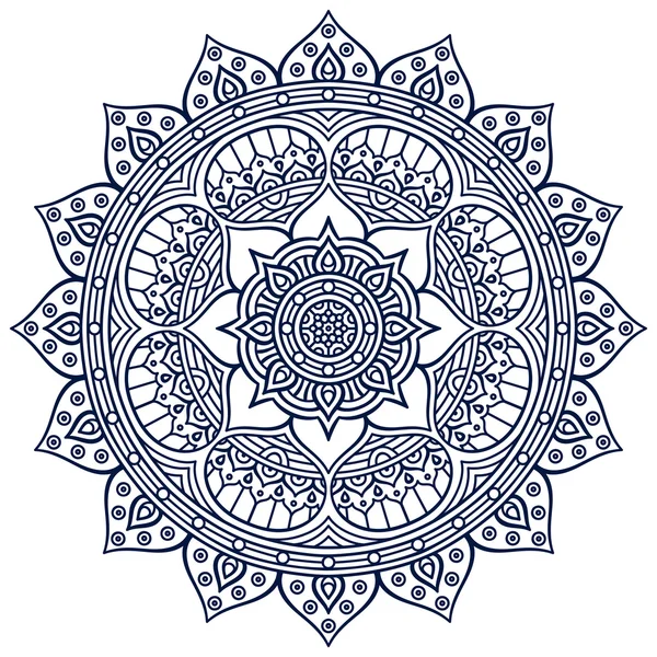 Mandala im ethnischen Stil — Stockvektor